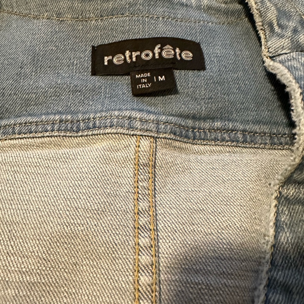 Retrofete Blue Denim Midi Dress - Picture 4 of 11